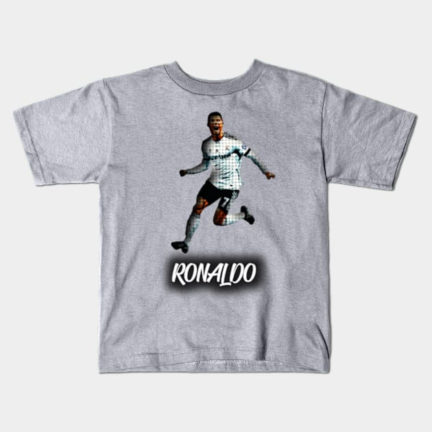 Cristiano Ronaldo Kids T-Shirt by TshirtMA